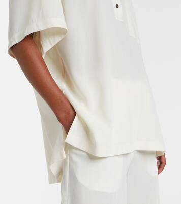 Oversized polo shirt | Toteme