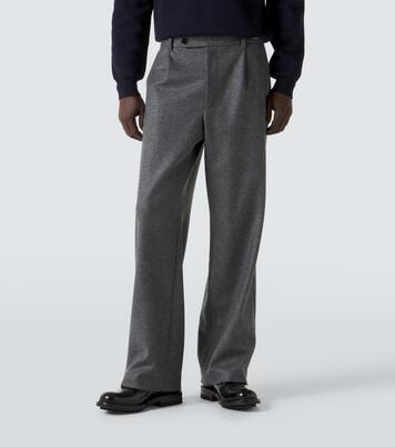 Pantalones anchos de lana | Jil Sander