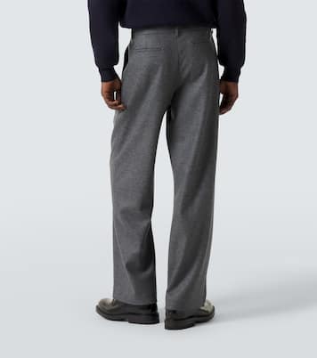 Pantalones anchos de lana | Jil Sander