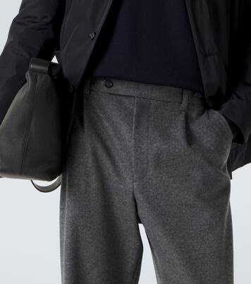 Pantalones anchos de lana | Jil Sander