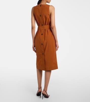 Belted midi dress | Saint Laurent