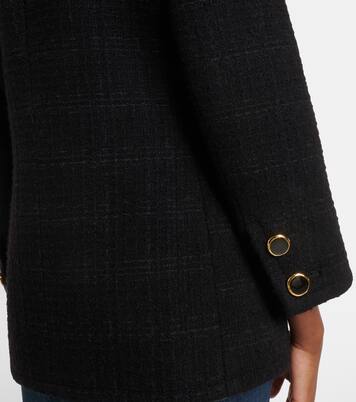 Wool-blend tweed jacket | Saint Laurent