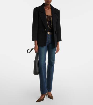 Wool-blend tweed jacket | Saint Laurent