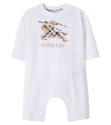 Baby printed cotton onesie | Burberry Kids