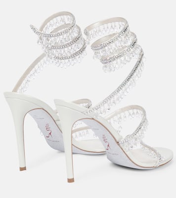Sandali Chandelier in pelle con cristalli | Rene Caovilla