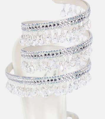 Sandali Chandelier in pelle con cristalli | Rene Caovilla