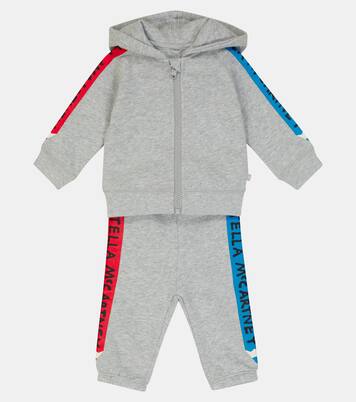 Baby printed cotton jersey tracksuit | Stella McCartney Kids