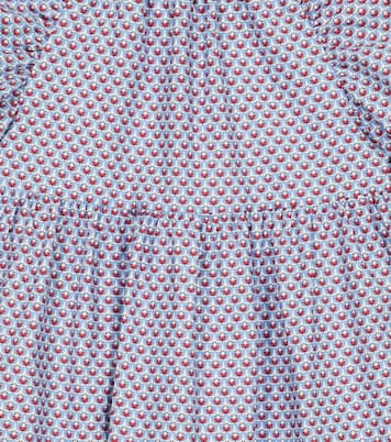 Robe imprimée en coton | Il Gufo