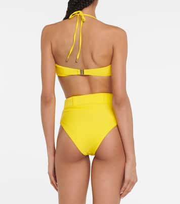 Culotte de bikini Luciana à taille haute | Rebecca Vallance