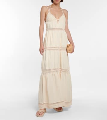 Maxikleid Rocky aus einem Leinengemisch | Simkhai