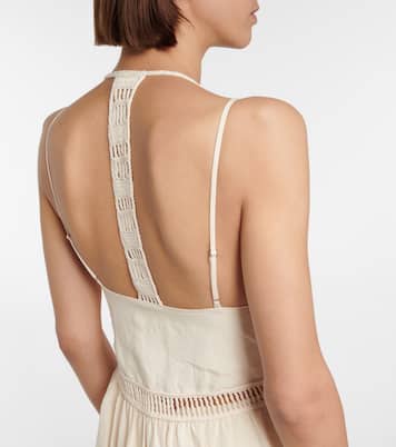 Maxikleid Rocky aus einem Leinengemisch | Simkhai