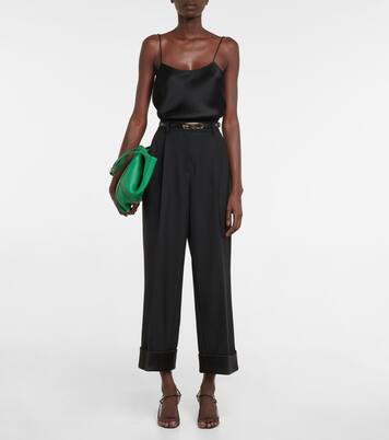 Pantalon droit en laine | The Row