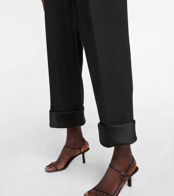 Pantalon droit en laine | The Row