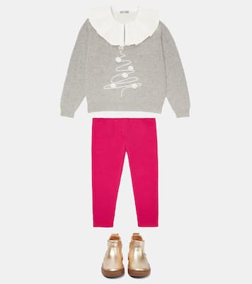 Legging en coton mélangé | Il Gufo