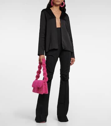 Hemd La Chemise Notte aus Satin | Jacquemus