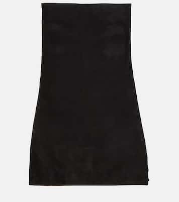 Tasche Glove aus Veloursleder | The Row