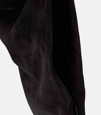 Tasche Glove aus Veloursleder | The Row