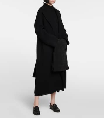 Tasche Glove aus Veloursleder | The Row