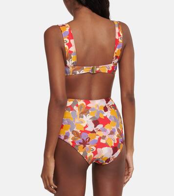 Haut de bikini Santiago imprimé | Rebecca Vallance