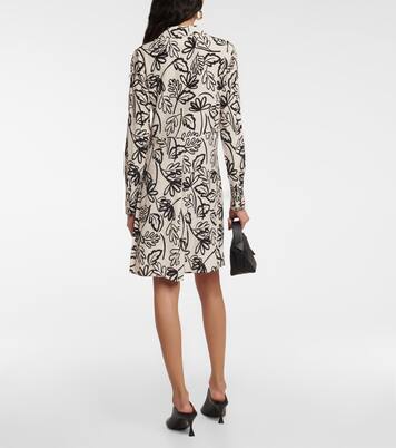 Miniabito Stephie in crêpe con stampa | Velvet