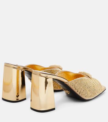 Mules adornados con cristales | Prada