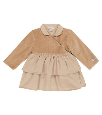 Baby Kleid Floisa mit Samt | Donsje