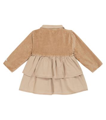 Baby Kleid Floisa mit Samt | Donsje