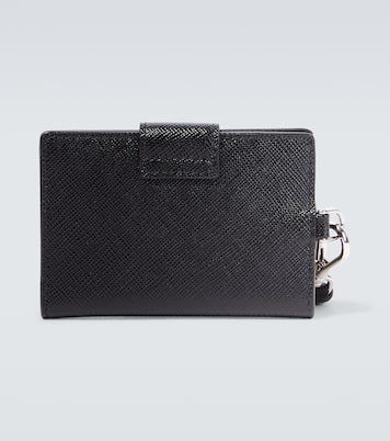 Kartenetui aus Saffiano-Leder | Prada