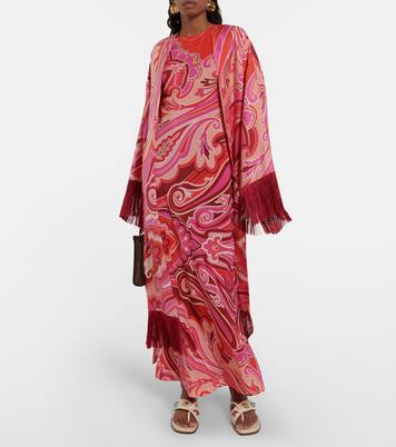 Bedruckte Robe aus Seide | Etro
