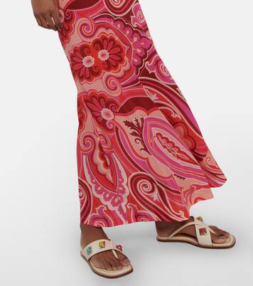 Bedruckte Robe aus Seide | Etro