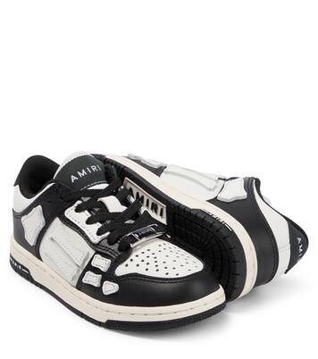 Skel leather sneakers | Amiri Kids