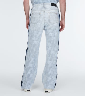 Logo jacquard denim pants | Amiri