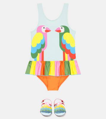 Printed swimsuit | Stella McCartney Kids
