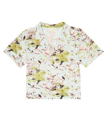 Alov printed cotton shirt | Louise Misha