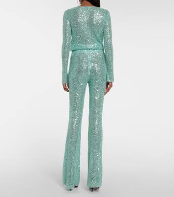 Pantalon à sequins | Self-Portrait