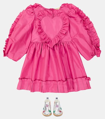 Ruffled taffeta dress | Stella McCartney Kids