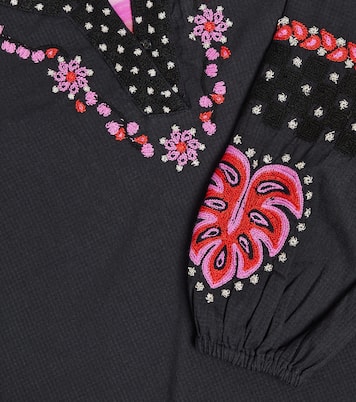 Embroidered cotton top | Scotch & Soda Kids