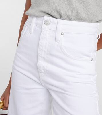 Long Barrel high-rise barrel-leg jeans | Frame