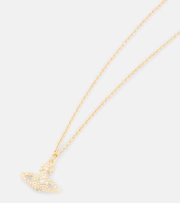 Halskette Grace Bas Relief mit Kristallen | Vivienne Westwood