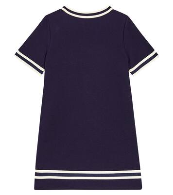 Gucci Horsebit cotton jersey dress | Gucci Kids