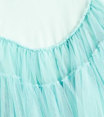 Jersey and tulle dress | Caroline Bosmans