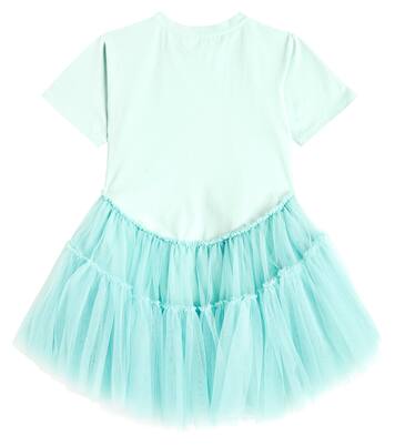 Jersey and tulle dress | Caroline Bosmans