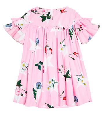 Floral cotton dress  | Monnalisa