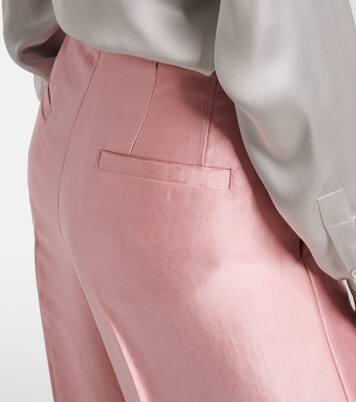 Weite Hose Slouchy Elegance aus Satin | Dorothee Schumacher