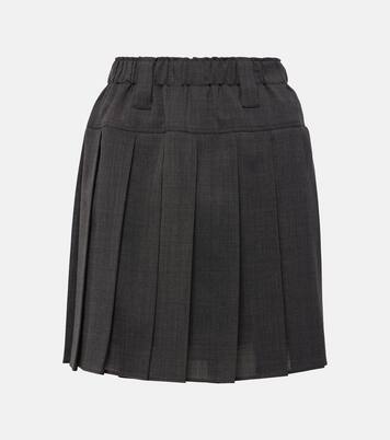 Falda de tenis plisada | Brunello Cucinelli