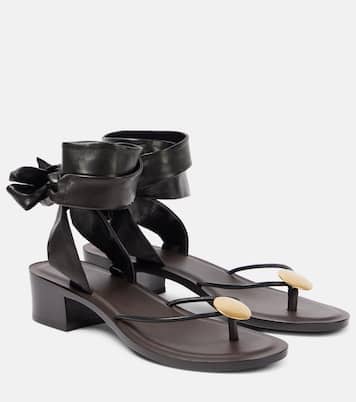 Cord leather thong sandals | The Row