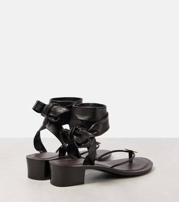Cord leather thong sandals | The Row