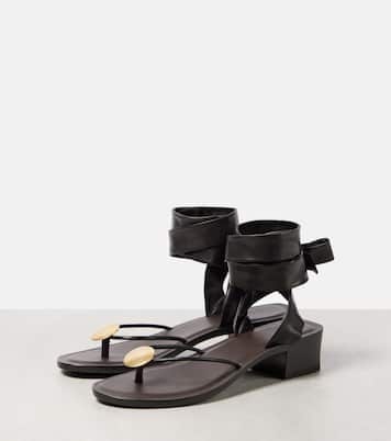 Cord leather thong sandals | The Row