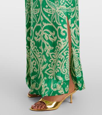 Clea printed wide-leg pants | Poupette St Barth