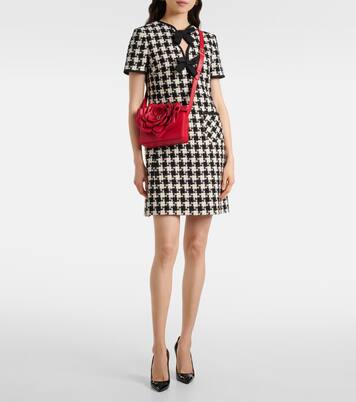 Loubi54 appliqué leather crossbody bag | Christian Louboutin